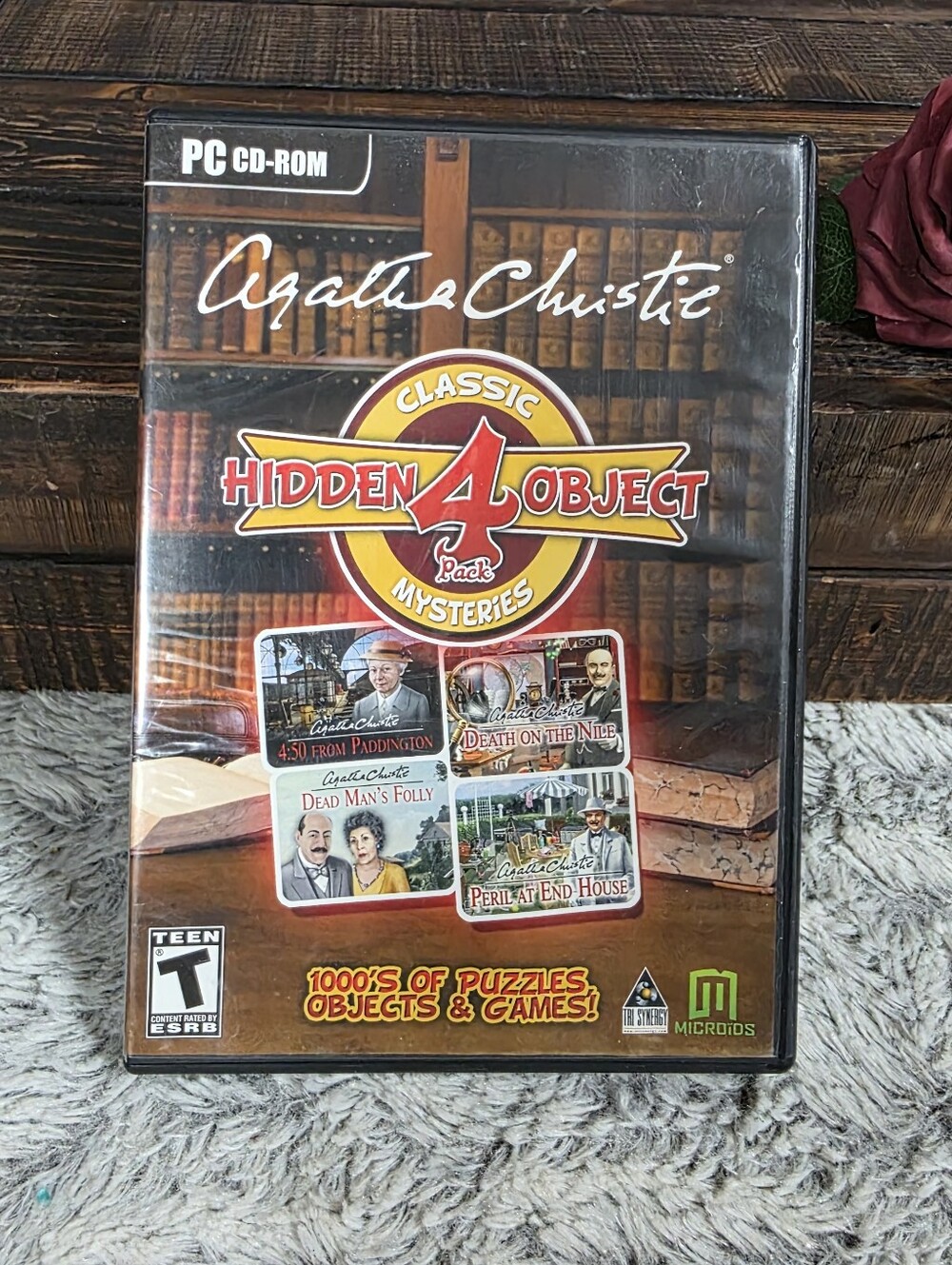 Agatha Christie Computer Game PC CD-Rom Classic Mysteries
